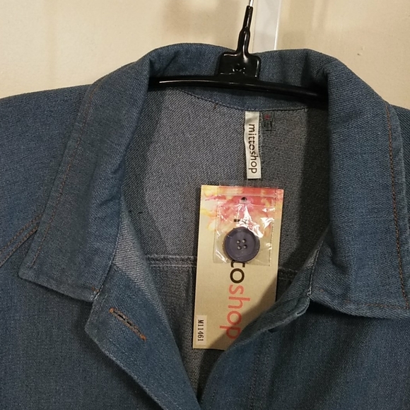 DENIM SPRING COAT - Picture 4 of 9